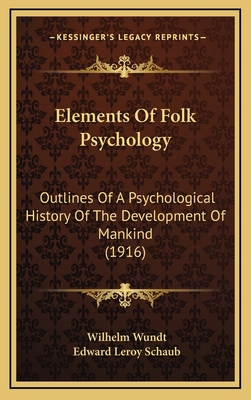 Elements Of Folk Psychology: Outlines Of A Psyc... 1164454390 Book Cover