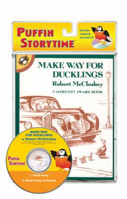 Make Way for Ducklings [With CD (Audio)] 0142413860 Book Cover