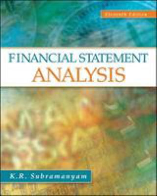 Financial Statement Analysis 0078110963 Book Cover