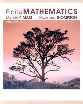 Finite Mathematics 0073196606 Book Cover