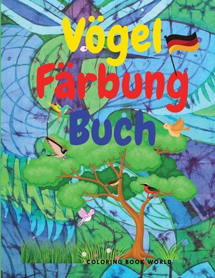 V?gel F?rbung Buch [German] 2928078045 Book Cover