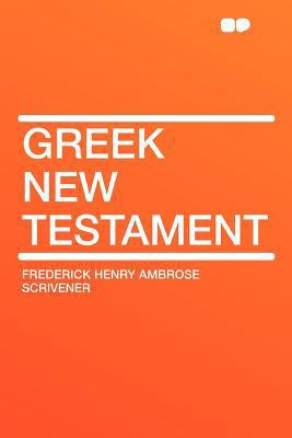 Greek New Testament 1290021465 Book Cover