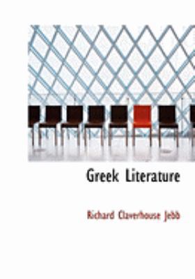 Greek Literature [Large Print] 055473088X Book Cover