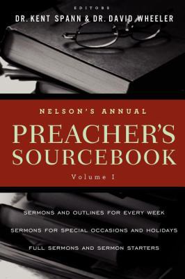 El Nelson's Annual Preacher's Sourcebook, Volume 1 1418548960 Book Cover