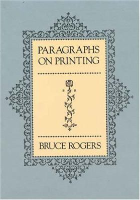 Paragraphs on Printing 0486238172 Book Cover