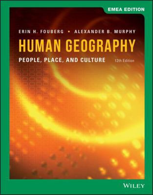 Human Geography: People, Place, and Culture, EM... 111967641X Book Cover