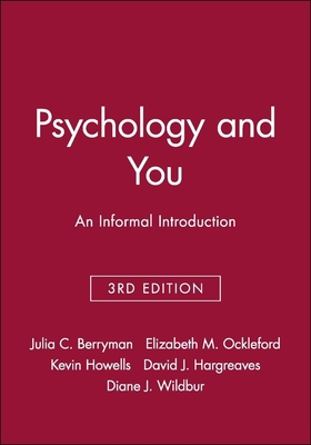 Psychology and You: An Informal Introduction 1405126981 Book Cover