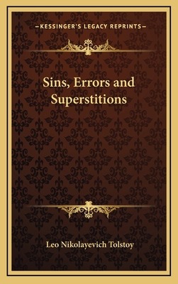 Sins, Errors and Superstitions 1168637627 Book Cover
