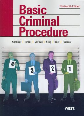Basic Criminal Procedure: Cases, Comments and Q... 0314911669 Book Cover