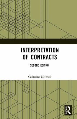 Interpretation of Contracts 1138789720 Book Cover
