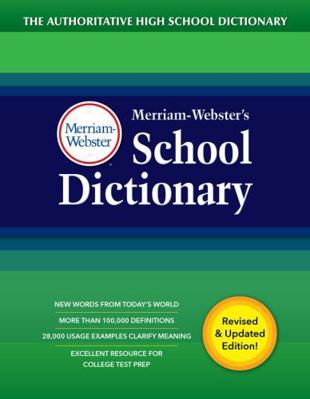 Merriam-Webster's School Dictionary 0877797412 Book Cover