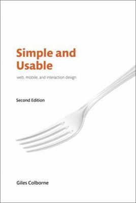 Simple and Usable Web, Mobile, and Interaction ... 0134777603 Book Cover