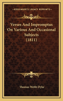 Verses and Impromptus on Various and Occasional... 1165181959 Book Cover