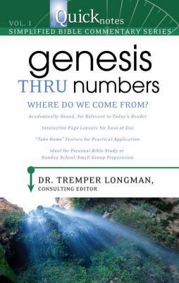 Genesis Thru Numbers: Where Do We Come From? 1597897671 Book Cover