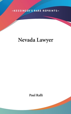 Nevada Lawyer 0548064504 Book Cover