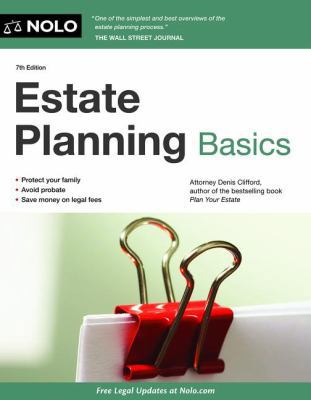 Estate Planning Basics 1413319254 Book Cover