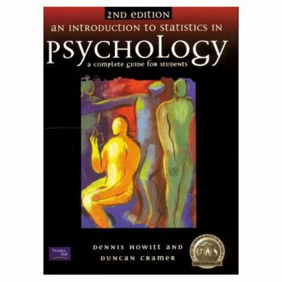 An Introduction to Statistics in Psychology: A ... 0130173142 Book Cover
