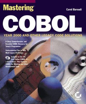 Mastering Cobol 078212321X Book Cover