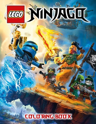 Paperback Lego Ninjago Coloring Book: A Coloring Book For Kids And Adults, Relax And Stress Relief Book