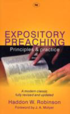 Expository Preaching 0851115578 Book Cover