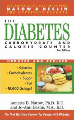 Diabetes, Carbohydrate & Calorie Counter: 2nd E... 0743454316 Book Cover