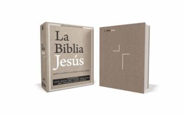 La Biblia Jes?s Nvi, Tapa Dura, Tela Gris [Spanish] 0829768912 Book Cover