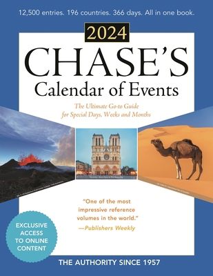 Chase's Calendar of Events 2024: The Ultimate G... 1636714072 Book Cover