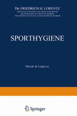 Sporthygiene [German] 3642984320 Book Cover