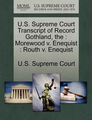 The U.S. Supreme Court Transcript of Record Got... 1270072498 Book Cover