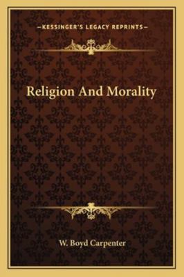 Religion And Morality 1162903872 Book Cover