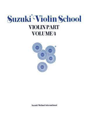 Suzuki Violin School, Vol 4: Violin Part 0874871506 Book Cover