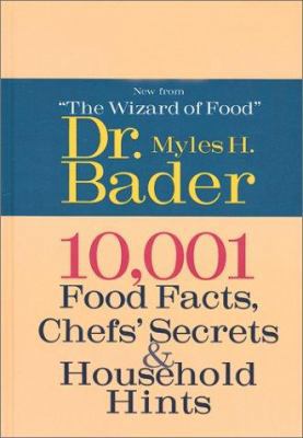 10,001 Food Facts, Chefs' Secrets & Household H... 1586636014 Book Cover