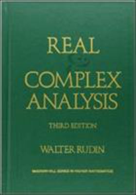 Real and Complex Analysis 0070542341 Book Cover