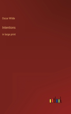 Intentions: in large print 336830609X Book Cover
