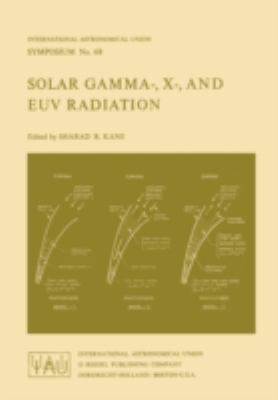 Solar Gamma-, X-, and Euv Radiation 9027705771 Book Cover