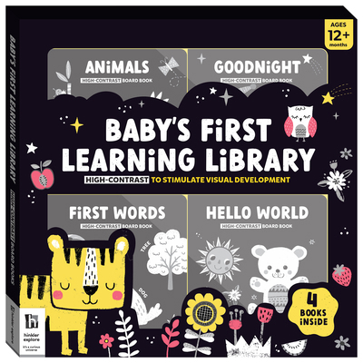 High Contrast Baby's First Learning Library 1488970211 Book Cover