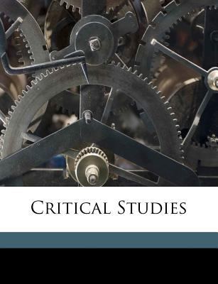 Critical Studies 117320542X Book Cover