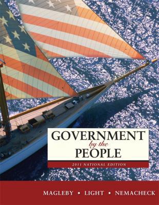 Government by the People, 2011 National Edition... 020582840X Book Cover