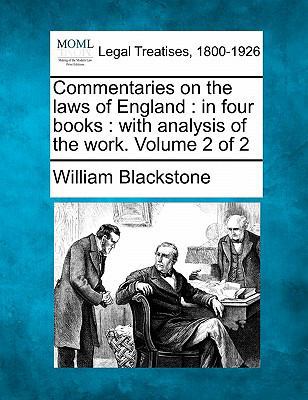 Commentaries on the laws of England: in four bo... 1240190964 Book Cover