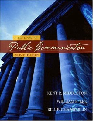 The Law of Public Communication, 2005 Edition 0205418937 Book Cover