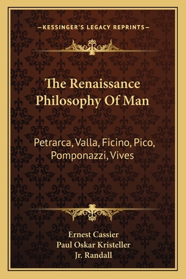 The Renaissance Philosophy Of Man: Petrarca, Va... 116316125X Book Cover