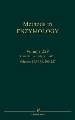Cumulative Subject Index: Volume 229 0121821307 Book Cover