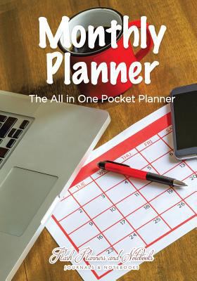 Monthly Planner: The All in One Pocket Planner 1683778111 Book Cover