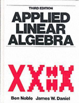 Applied Linear Algebra 0130412600 Book Cover