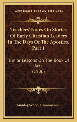 Teachers' Notes On Stories Of Early Christian L... 1165710560 Book Cover