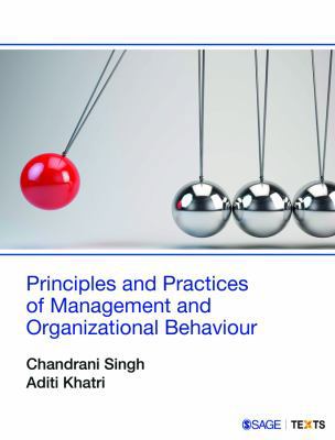 Principles and Practices of Management and Orga... 9351508951 Book Cover