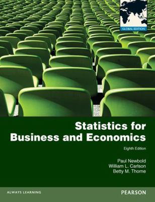 Statistics for Business and Economics B007YXWS60 Book Cover