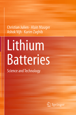 Lithium Batteries: Science and Technology 3319349295 Book Cover