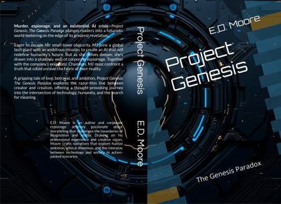 Project Genesis: The Genesis Paradox B0DP3HDKS9 Book Cover