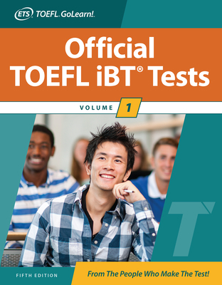 Official TOEFL IBT Tests Volume 1, Fifth Edition 1265479070 Book Cover